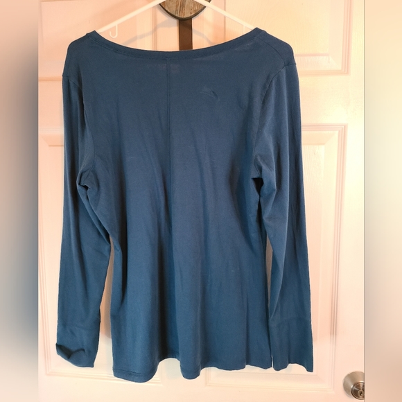(1119) A New Approach (A.N.A.) Woman's Long Sleeve Crewneck Blouse, Size: Large - Picture 9 of 13